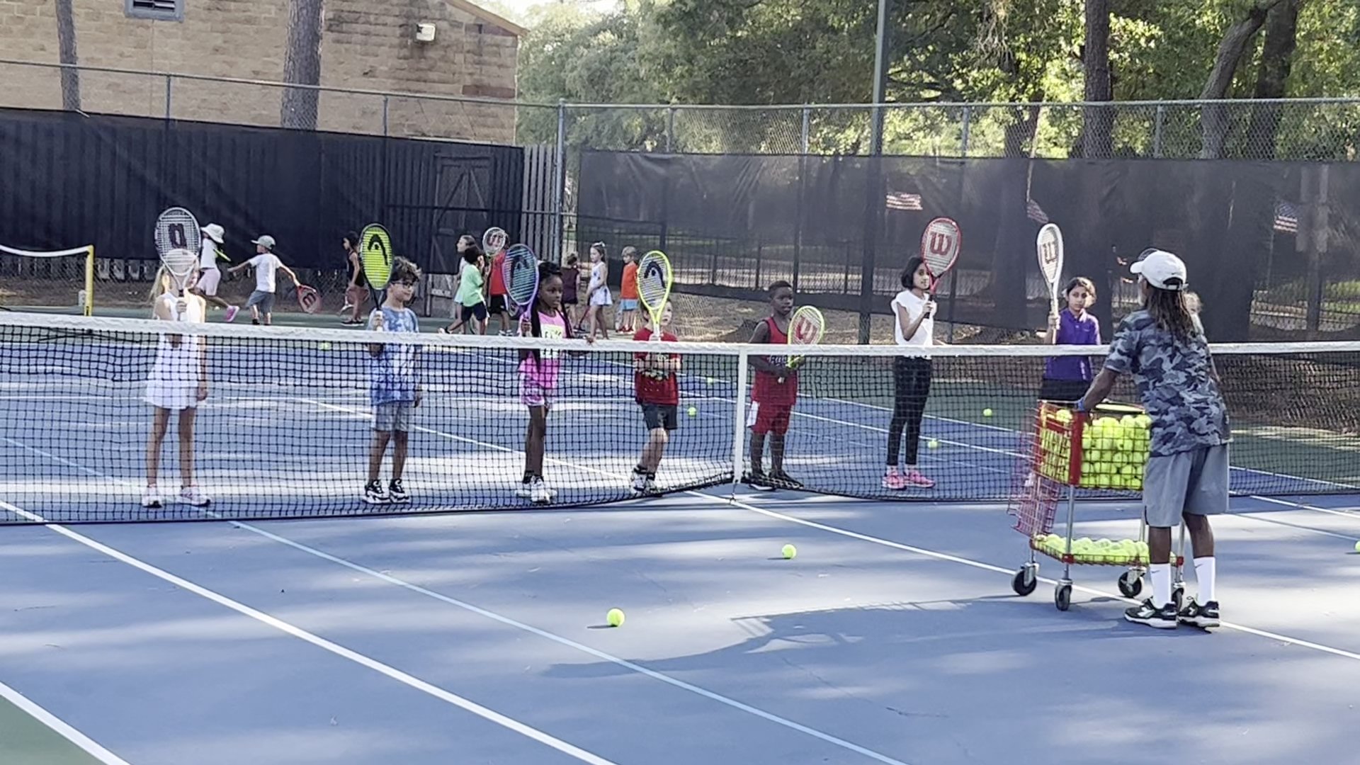 Spring Woodlands tennis lessons for junior and adults